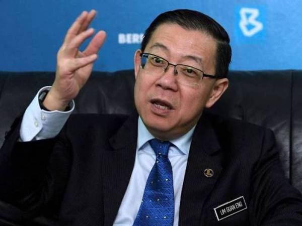 Lim Guan Eng - Foto Bernama