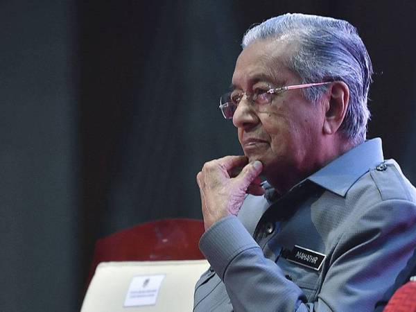 Perdana Menteri Tun Dr Mahathir Mohamad - Foto Bernama