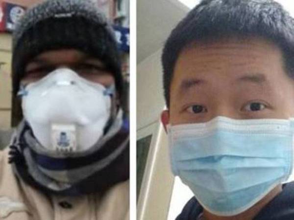 Mahasiswa dari Bintulu, Ivan Yeo Zhi Yu, 19 (kanan) yang terkandas di Universiti Geosians China di Wuhan berikutan penularan koronavirus.