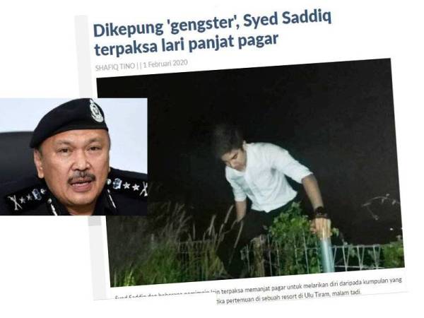 Ketua Polis Johor, Datuk Mohd Kamarudin Md Din berkata, kes itu akan disiasat secara telus, tegas, berintegriti dan tanpa campur tangan daripada mana-mana pihak.