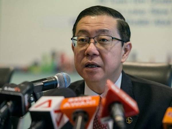 Lim Guan Eng -Foto Bernama