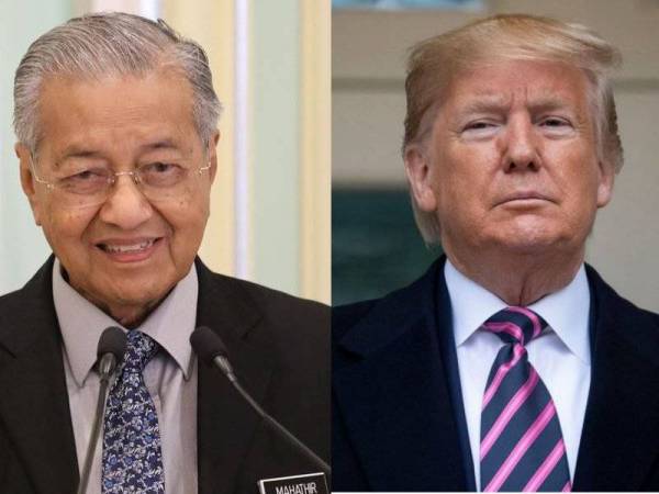 Dr Mahathir dan Donald Trump