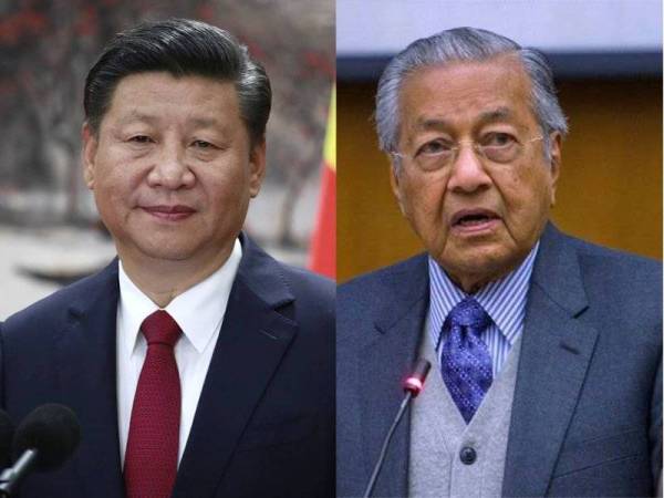 Xi Jinping dan Dr Mahathir