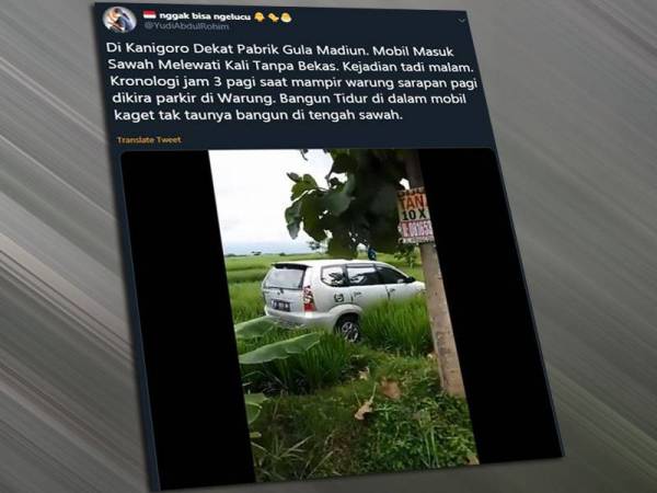 Paparan video dimuat naik di Twitter menarik perhatian netizen.