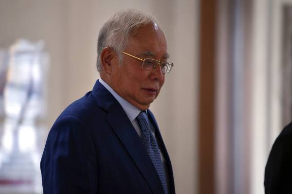 Bekas Perdana Menteri Datuk Seri Najib Tun Razak -Foto Bernama