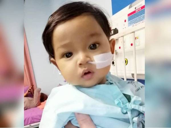 Gambar Tuan Nur Raisha Mikayla yang dirakam pada 12 Februari lalu di PPUM.