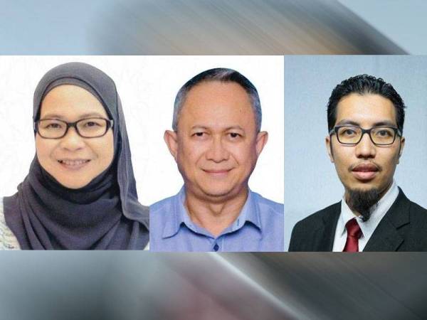 Gambar dari kiri: Merina, Mohamad Damshal, Muhammad Fawwaz Aminuddin