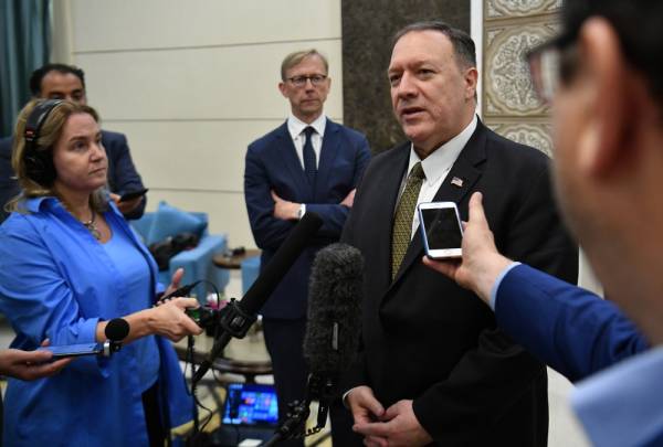 Setiausaha Negara AS, Mike Pompeo - Foto AFP