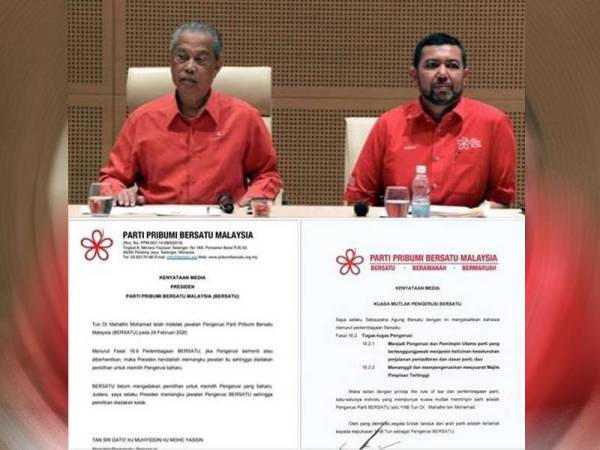 Kenyataan yang dikeluarkan Bersatu hari ini mengundang persoalan apa yang sedang berlaku dalam parti berkenaan.