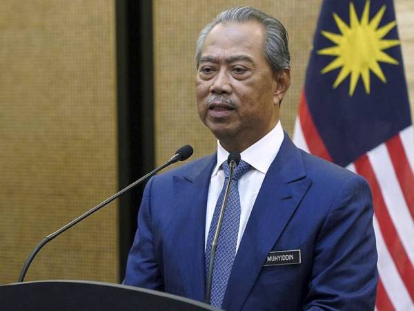 Muhyiddin. - Foto Bernama