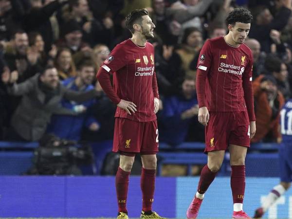 Reaksi pemain Liverpool selepas tewas kepada Chelsea.