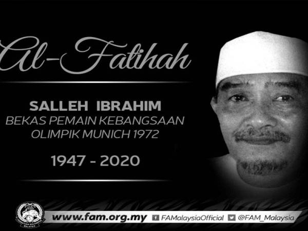 Salleh Ibrahim meninggal dunia di kediamannya di Pengkalan Chepa akibat bengkak hati.