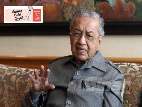 Wawancara eksklusif bersama ikon negarawan Dr Mahathir bagi merungkai persepsi dan dakwaan yang mengeruhkan dunia politik negara. -Foto ASRIL ASWANDI