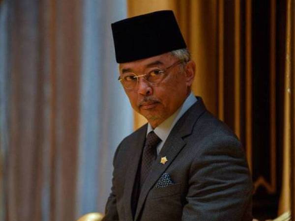 Yang di-Pertuan Agong Al-Sultan Abdullah Ri'ayatuddin Al-Mustafa Billah Shah. - Foto Bernama