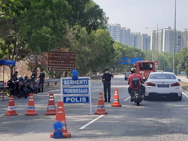 Polis Pulau Pinang komited mengadakan sekatan jalan raya sepanjang 14 hari ini.