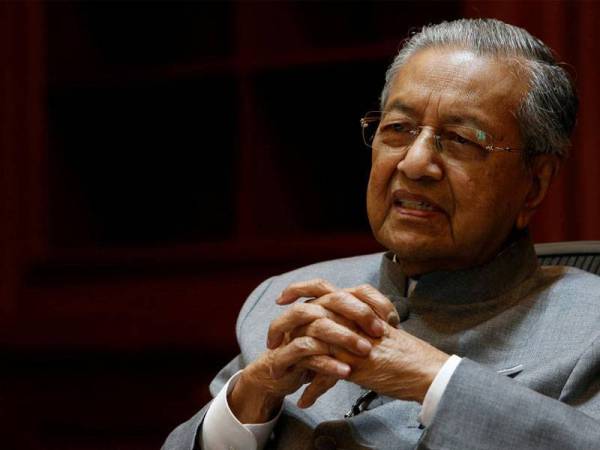 Dr Mahathir - Foto fail Reuters