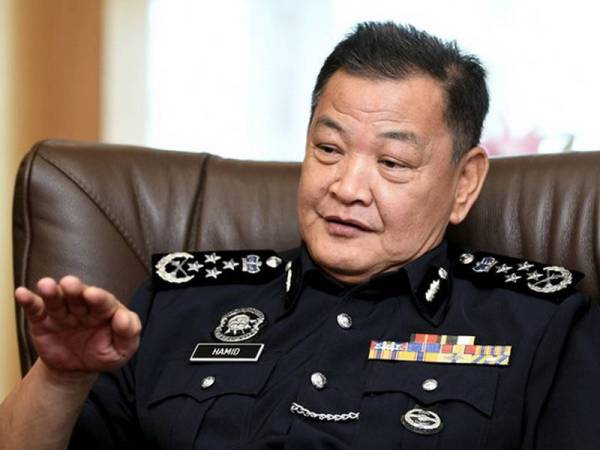 Ketua Polis Negara, Tan Sri Abdul Hamid Bador , - Foto Sumber Internet