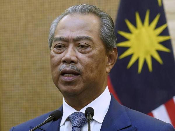 Tan Sri Muhyiddin Yassin. - Foto Bernama