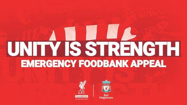 Poster Bank Makanan Liverpool