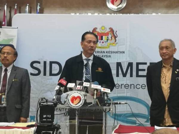 Dr Noor Hisham pada sidang media hari ini.