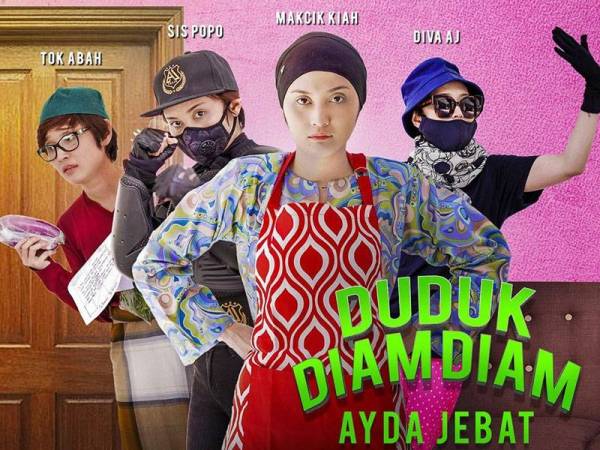 Ayda memuatnaik video muzik khas 'Duduk diam diam' sebagai mesej mendidik kepada masyarakat untuk kekal di rumah sepanjang tempoh PKP