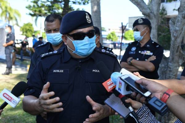 Ketua Polis Terengganu Datuk Roslee Chik -Foto Bernama