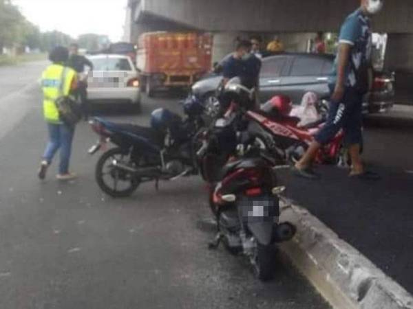 Kejadian mengakibatkan jari kaki kelengkeng kiri mangsa hancur selain berlaku pendarahan pada bahagian kepala.