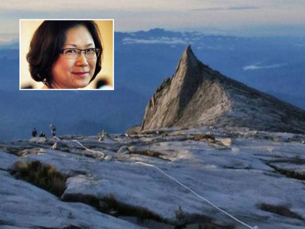 Gunung Kinabalu. Gambar kecil: Christina Liew