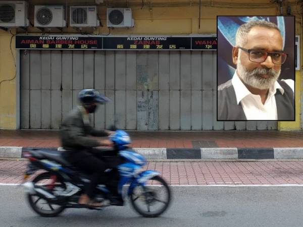 Kerajaan tidak membenarkan kedai gunting rambut, salon kecantikan dan kedai cermin mata di seluruh negara beroperasi. - Foto Bernama Gambar kecil: Akilan Anandakrishnan