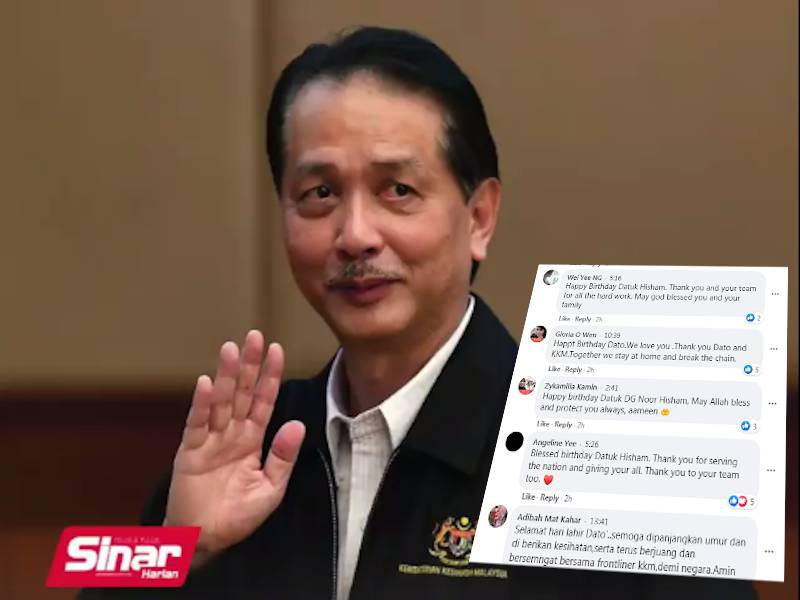 Izen Ucap Selamat Hari Lahir Kepada Dr Noor Hisham