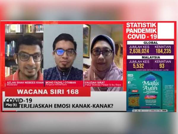 Ibu Bapa Perlu Ada Kemahiran Tangani Emosi Anak Anak