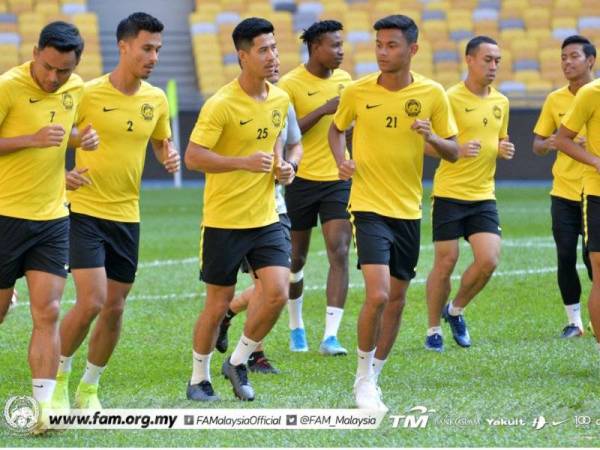 Sathianathan bimbang tahap kecergasan skuad negara. - Foto Football Association of Malaysia (Official)