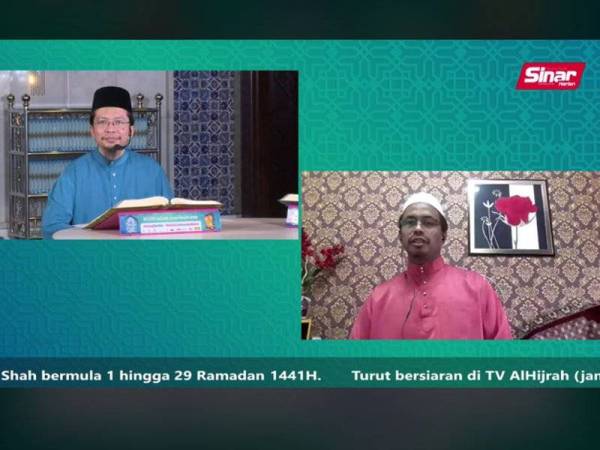 Program Majlis Ayah: Ayah Pemimpin Masuk Syurga Sekeluarga bertajuk Nasihat Buat Ayah di Masjid Sultan Salahuddin Abdul Aziz Shah Shah Alam di sini hari ini.