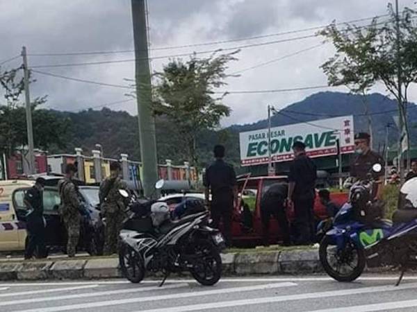 Polis kejar penagih 15 kilometer