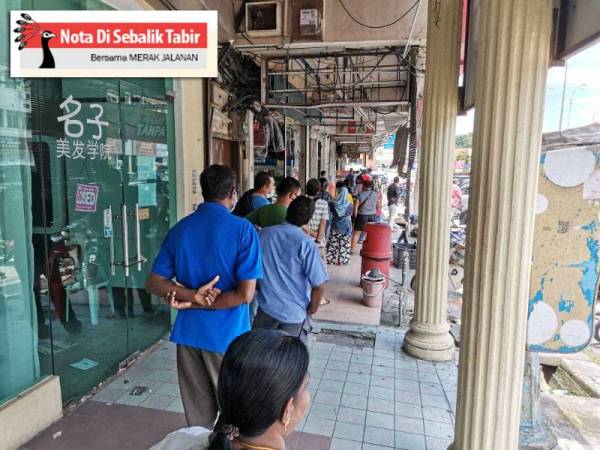 Sayu hati melihat orang ramai serbu kedai pajak