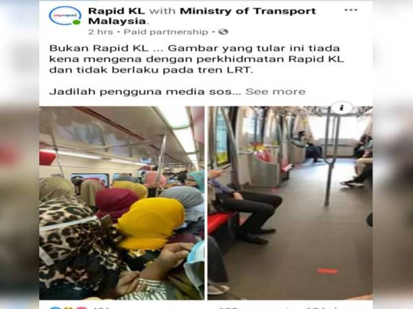 Jangan Sebar Berita Palsu Kata Rapid Kl