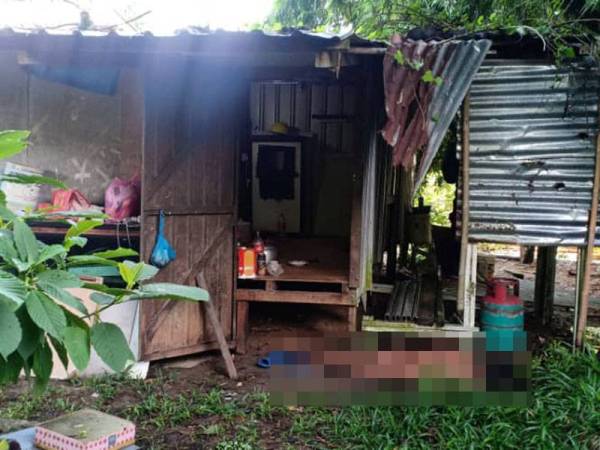 Mayat lelaki warga Myanmar ditemui tanpa pakaian pagi tadi berhampiran pondok kebun sayur.