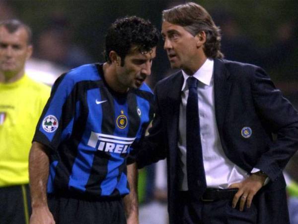 Figo mendedahkan dia melalui tempoh sukar ketika menyarung jersi Inter Milan semasa era Mancini.