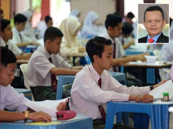 Aminuddin menyifatkan sistem pendidikan di negara ini berkembang dalam acuannya tersendiri. Gambar kecil: Aminuddin Awang