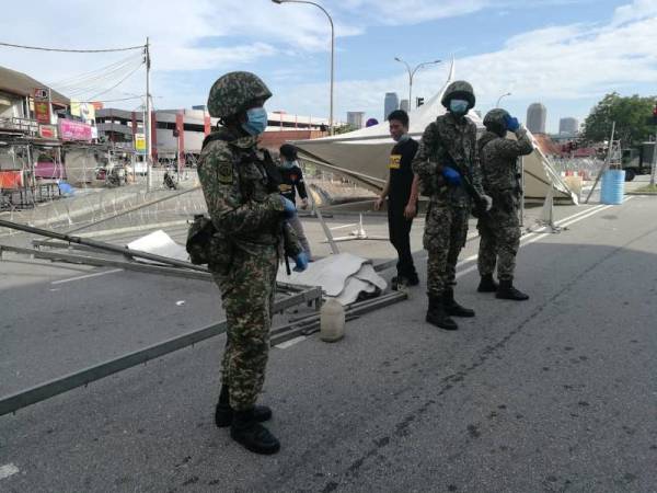 Perintah Kawalan Pergerakan Diperketatkan (PKPD) di kawasan PJ Old Town bermula 10 Mei lalu.