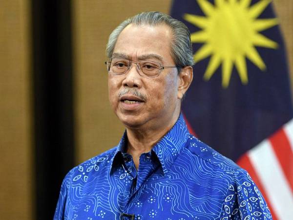 Perdana Menteri, Tan Sri Muhyiddin Yassin - Foto Bernama