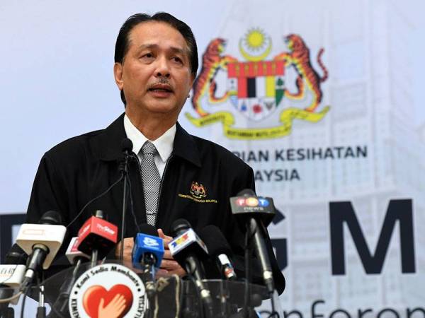 Ketua Pengarah Kesihatan Datuk Dr Noor Hisham Abdullah - Foto Bernama