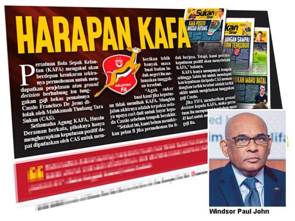 Laporan Sinar Harian sebelum ini.