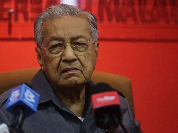 Ahli Parlimen Langkawi Tun Dr Mahathir Mohamad - Foto Bernama