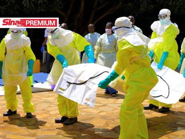 Wilayah Equateur pernah dilanda wabak Ebola antara Mei dan Julai 2018 yang turut meragut 33 nyawa dan 21 pulih daripada wabak itu. -Foto Agensi