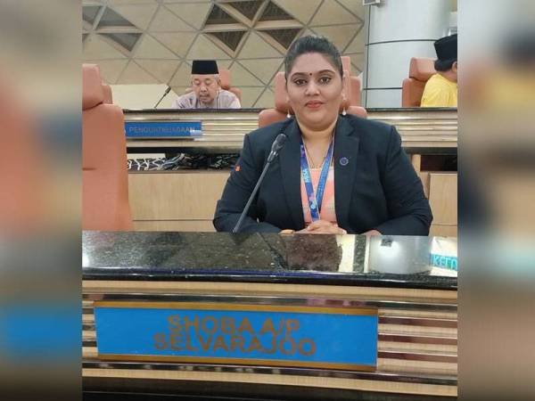 Ahli Majlis Pimpinan Wanita Parti Keadilan Rakyat (PKR) Pusat, S Shoba. Foto: FB Puan Shoba Selvarajoo