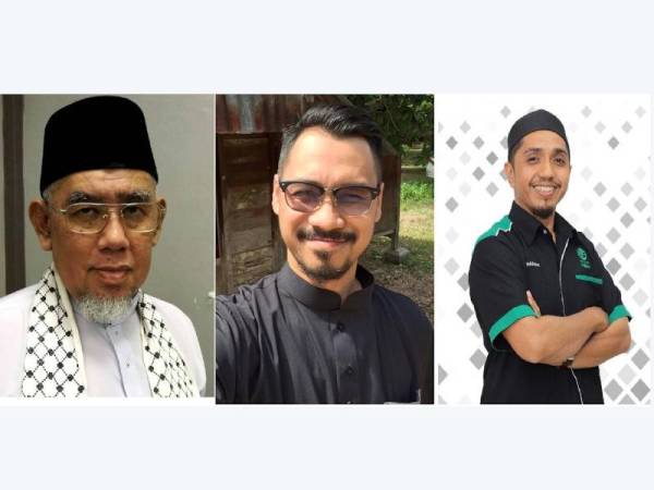 Dari kiri, Mohd Azmi, Mohd Azrul serta Hazwan Syah Niezam.