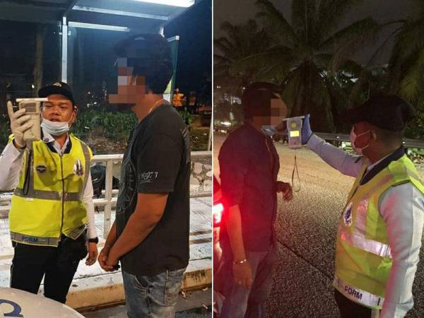 Polis melaksanakan Op Alkohol di sekitar daerah Petaling Jaya, malam tadi.