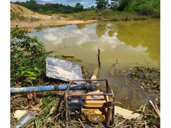 Kegiatan Lombong Emas Haram Dalam Hutan Terbongkar