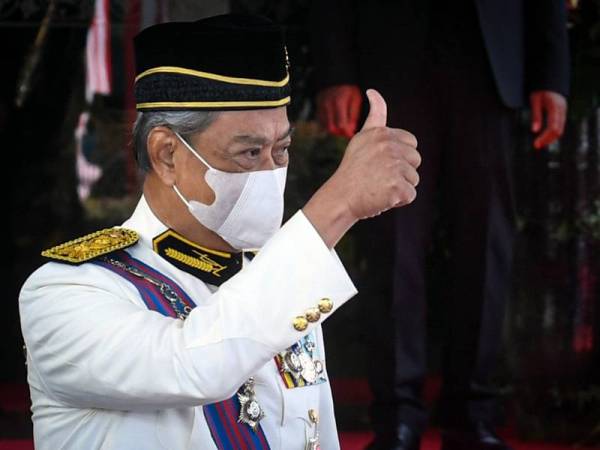 Perdana Menteri, Tan Sri Muhyiddin Yassin -Foto Bernama